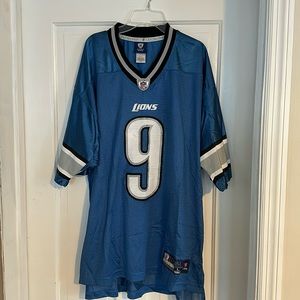 Lions Stafford jersey, size LG